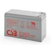 Batteria Long Life CSB HRL1234W F2 al piombo per UPS e allarmi 12V 9Ah con connettori Faston