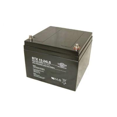Batteria LongLife (12 anni) al piombo WING BTX 12-24 LS