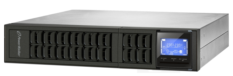 Gruppo di continuità On-Line PowerWalker VFI 1000 CRM LCD Rack & Tower 1000VA 800W