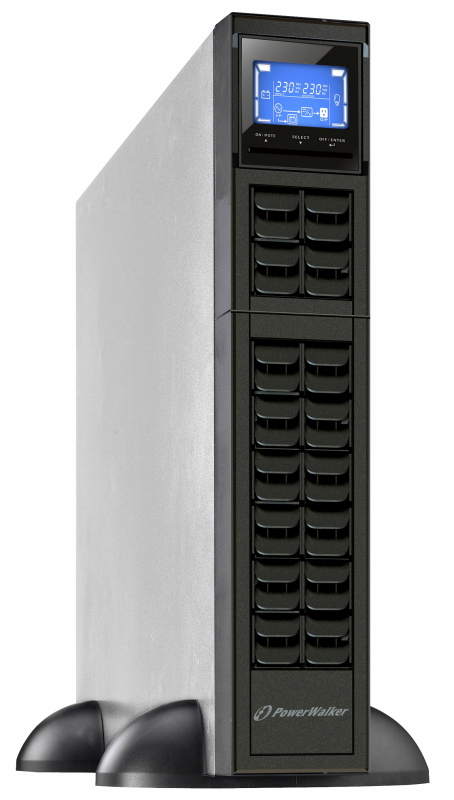 Gruppo di continuità On-Line PowerWalker VFI 1000 CRM LCD Rack & Tower 1000VA 800W