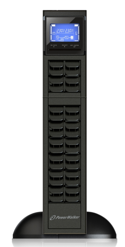 Gruppo di continuità On-Line PowerWalker VFI 1000 CRM LCD Rack & Tower 1000VA 800W