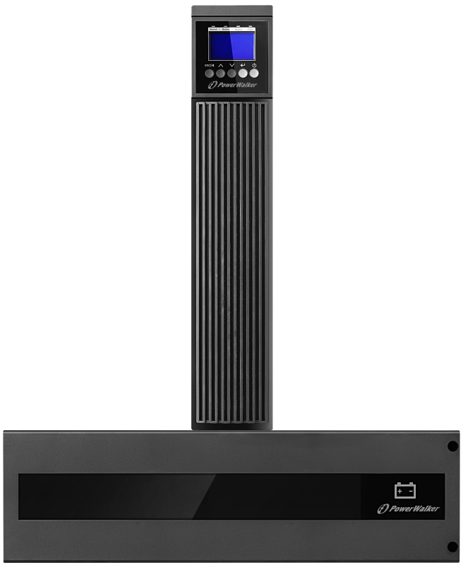 Gruppo di continuità On-Line PowerWalker VFI 10000 RTG PF1 con fattore di potenza pari a 1 (Power Factor 1)