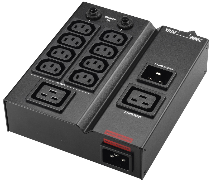 Bypass per manutenzione degli UPS (formato Tower) MBS/PDU IEC 1-3kVA