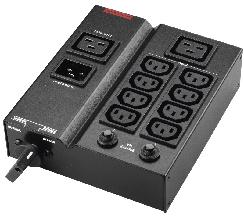 Bypass per manutenzione degli UPS (formato Tower) MBS/PDU IEC 1-3kVA