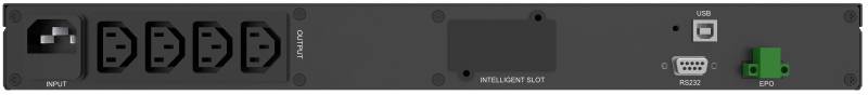 Gruppo di continuità PowerWalker VI 1000 R1U Line-Interactive con design SLIM (solo 1U)