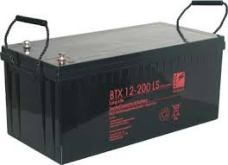 Batteria LongLife (12 anni) al piombo BTX 12-200 LS
