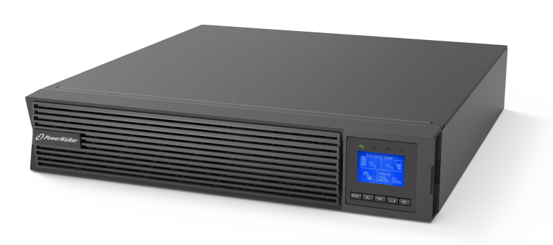 Gruppo di continuità On-Line PowerWalker VFI 1500 ICR IoT  con fattore di potenza 1 (1500VA / 1500W)