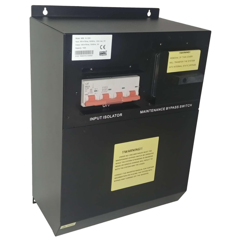Bypass Switch per manutenzione di UPS Trifase (formato Tower) fino a 20KW (100A)